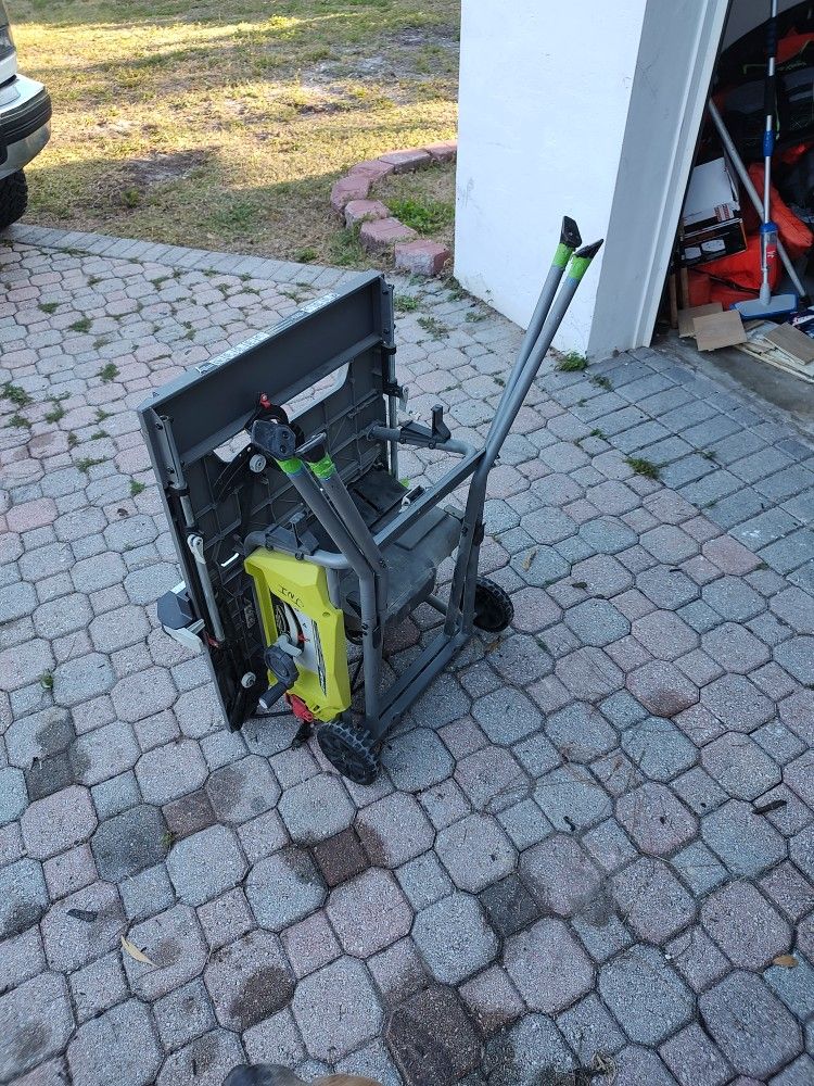 Table Saw Folding