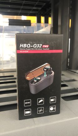 Wireless Bluetooth Earbud Stereo Headset Super Mini Wireless