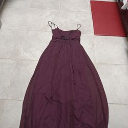 Wonen Purple Gown
