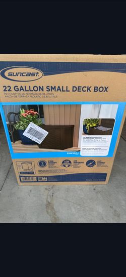 📦 Suncast 22 Gallon Small Deck Box (SSW500J)