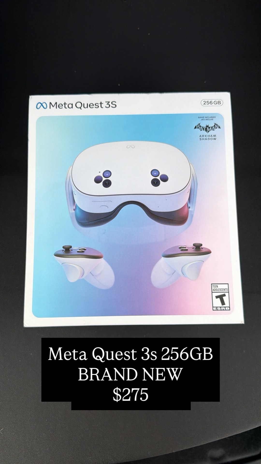 Oculus Meta Quest 3s -256GB - New In Box
