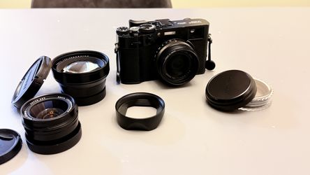 Fujifilm X100VI Black + Fuji Wide & Tele Converters + Accessories