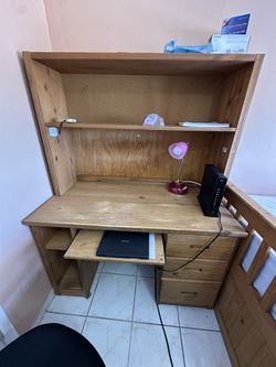 Wood Computer Desk