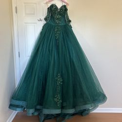 Moda 2000 Emerald Dress