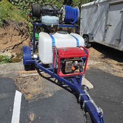Pressure washer trailer - All new equipment