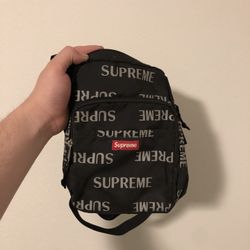 Supreme 3M Reflective Repeat Shoulder Bag FW16