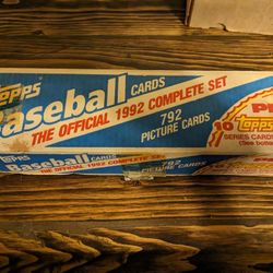 1992 Topps Baseball Cards