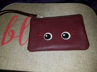 Coach Glitter Flirty Wristlet