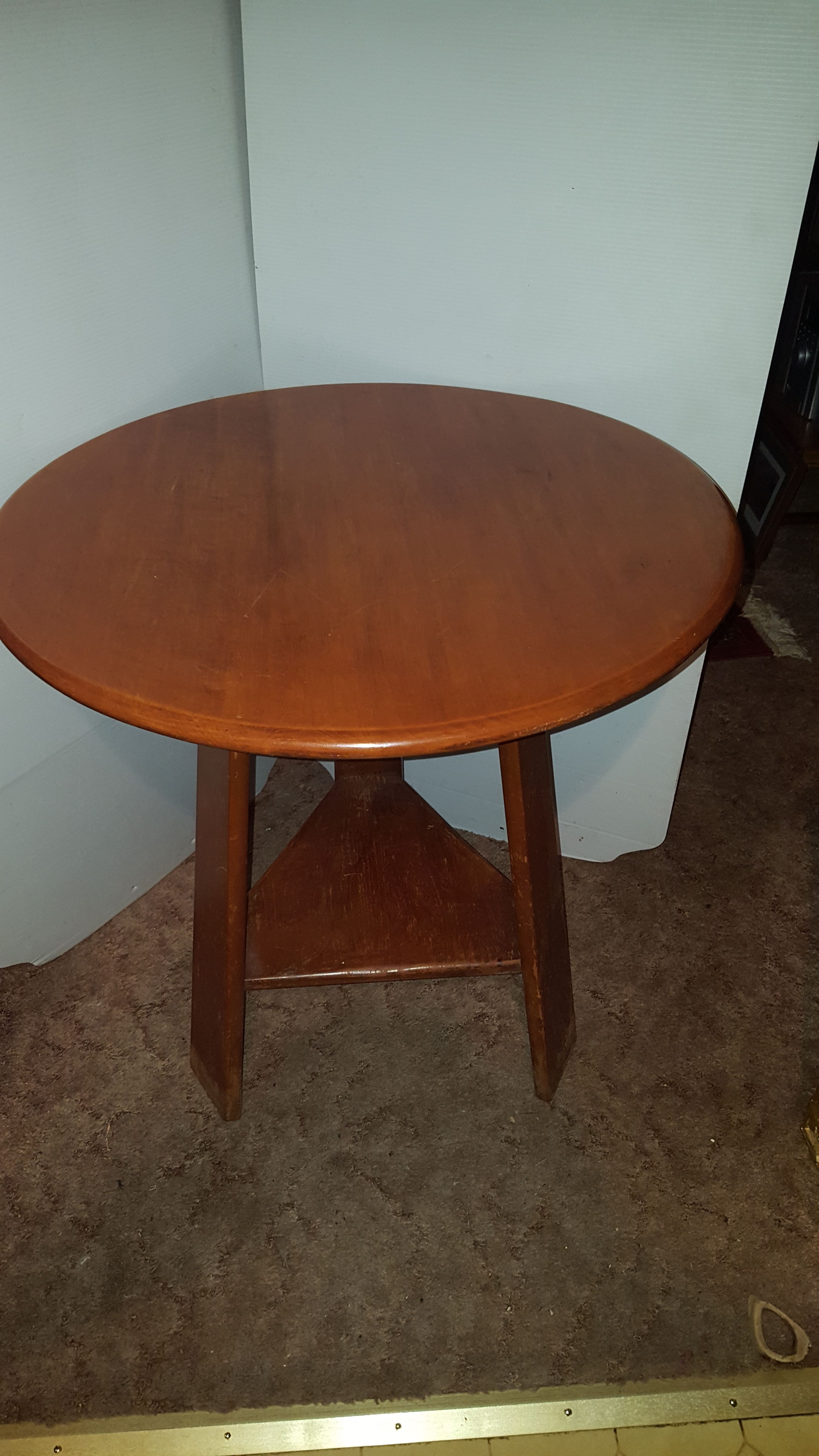solid maple table