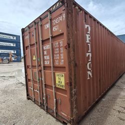 40HC Wind & Water Tight Shipping Containers For Sale 
