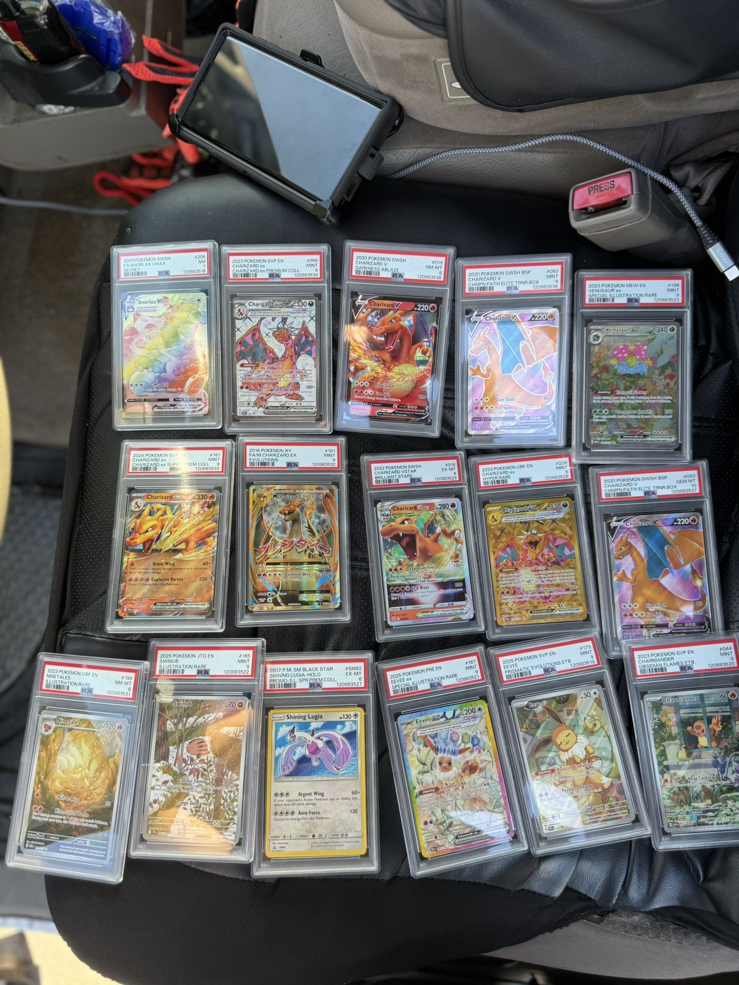 Pokemon Cards PSA graded