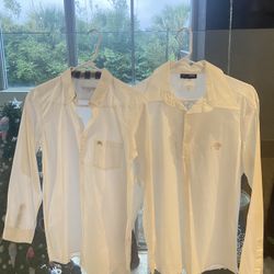 Camisas Para Hombre Versace Y Burberry 