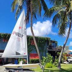 1995 Laser Sailboat and Trailer For Sale