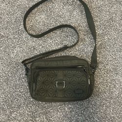 Lug Cross Body Olive Green