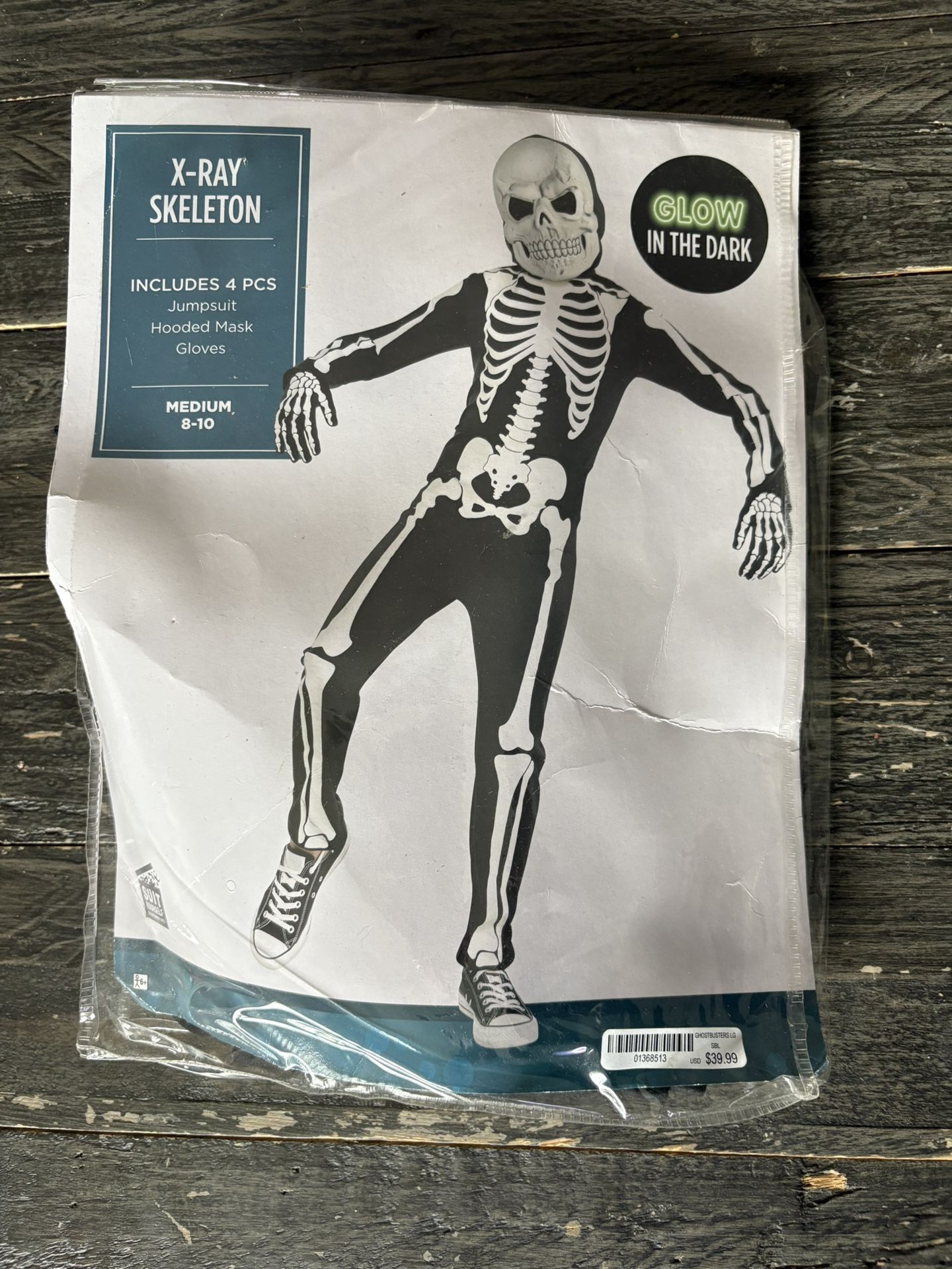 Halloween Costume- Skeleton