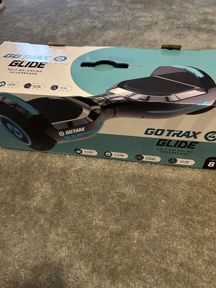 Black GoTrax Glide Self-balancing Hoverboard