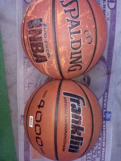 Basketballs full size good used only $20 each better hurry