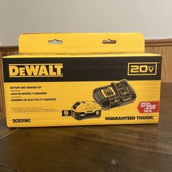 Dewalt 6Ah Battery & 6Ah Charger 