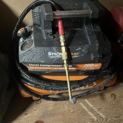 RIDGID 4.5 Gal. Portable Electric Quiet Air Compressor 