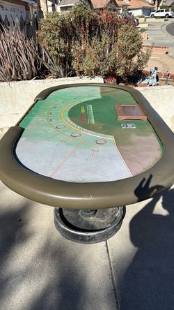 Poker table