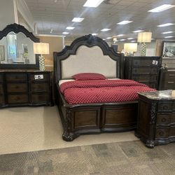 New Bedroom Queen And King Set Financing Available $54 Down payment 
