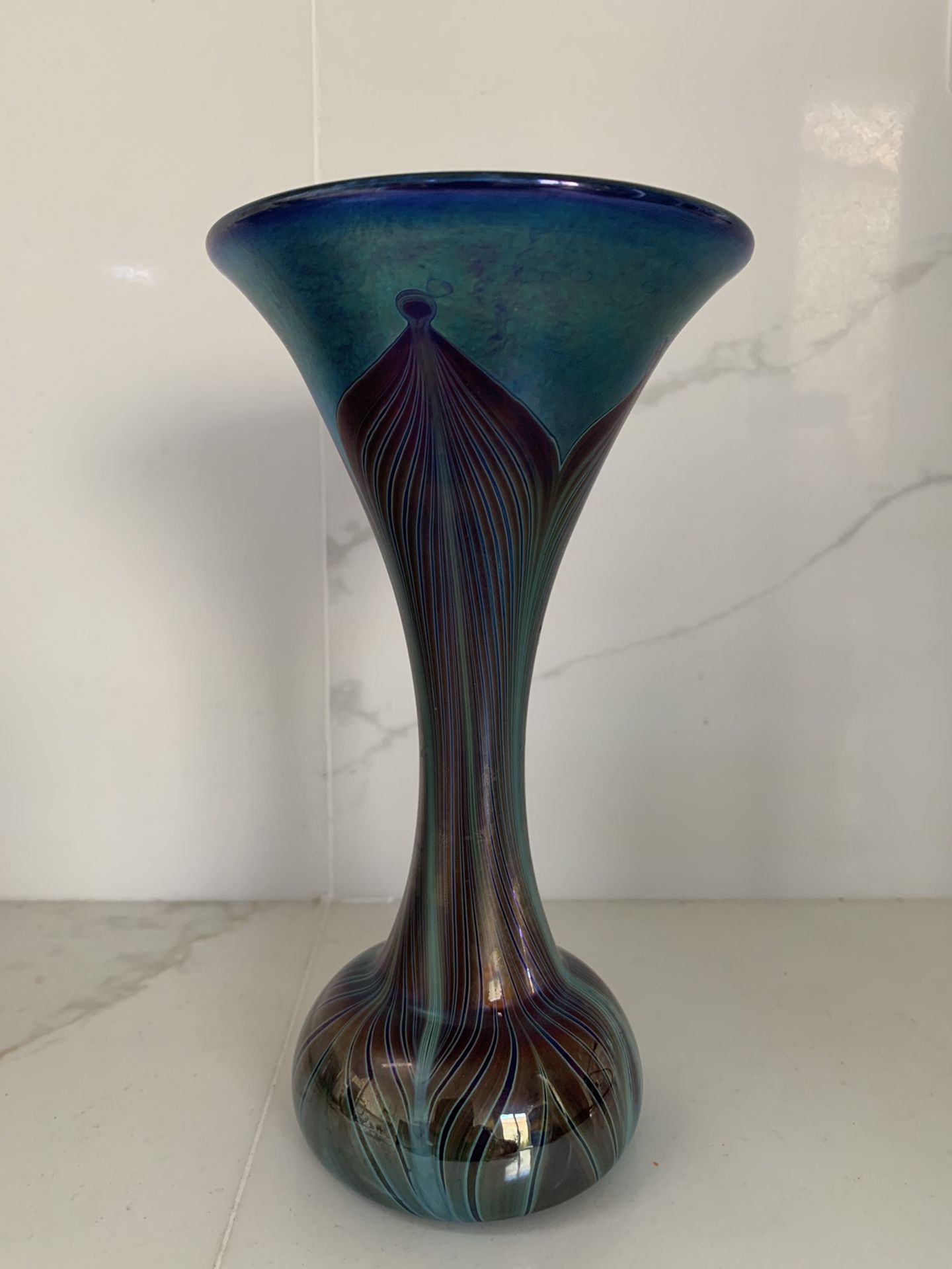 Antique Glass Vase 