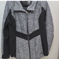 WOMENS XL NORTH FACE WITH HOOD