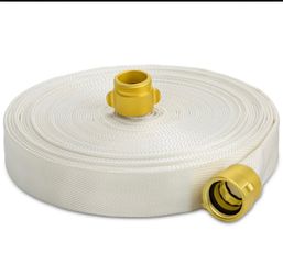 100 FT Fire Hose, Pool Drain or Field Irrigation