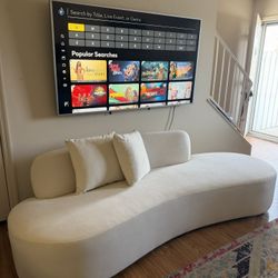 Modern Curved Sofa