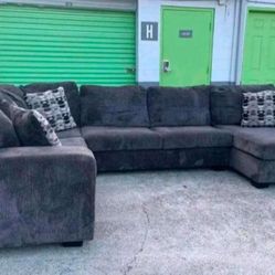 Dark Gray Couch