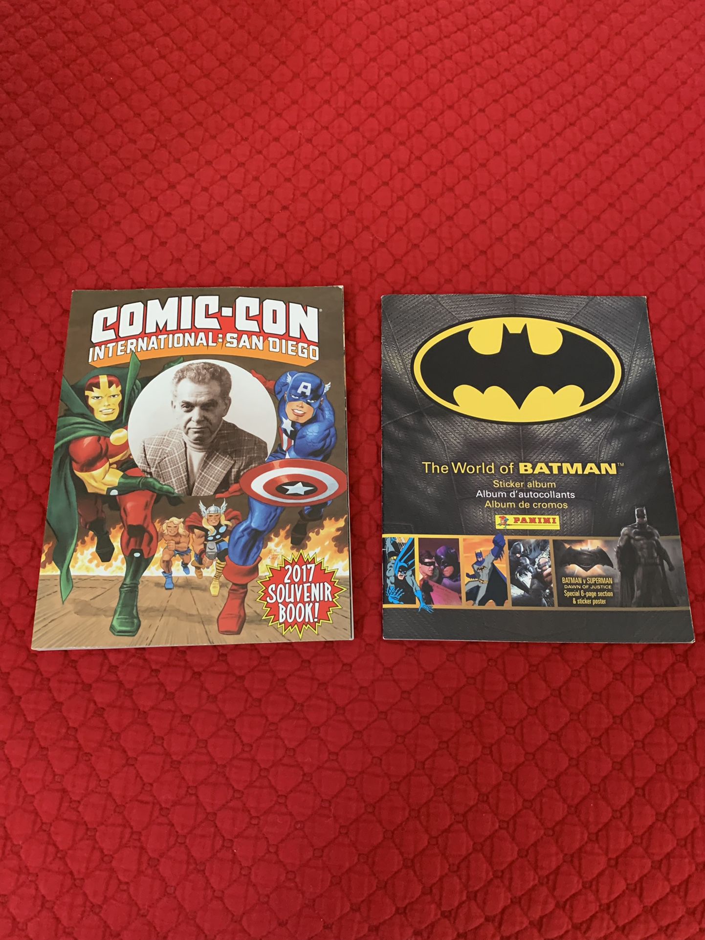 Comic Con 2017 San Diego Souvenir Book With Batman