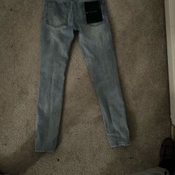 Black Tag Purple Jeans