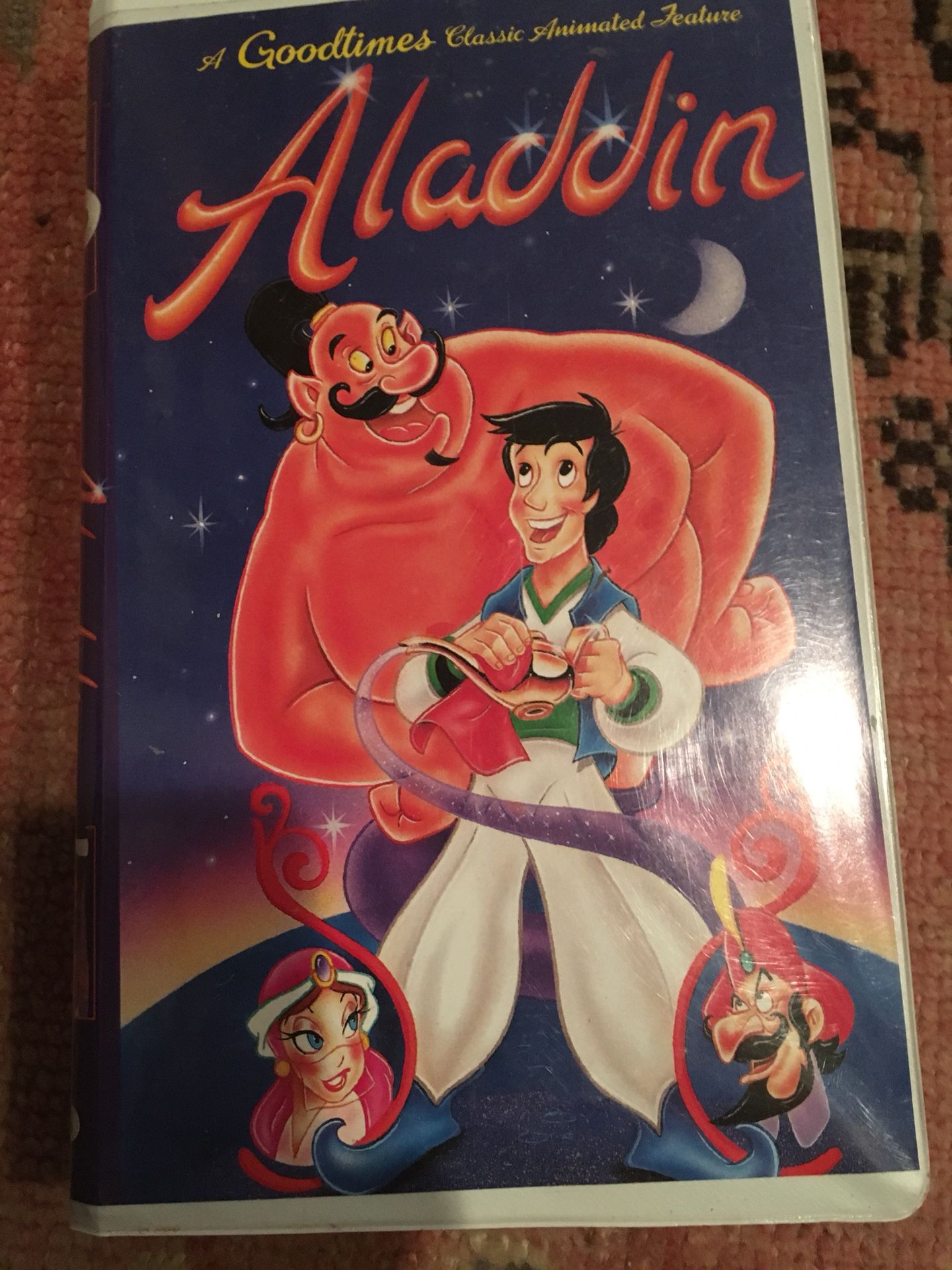 Aladdin on VHS collector’s addition