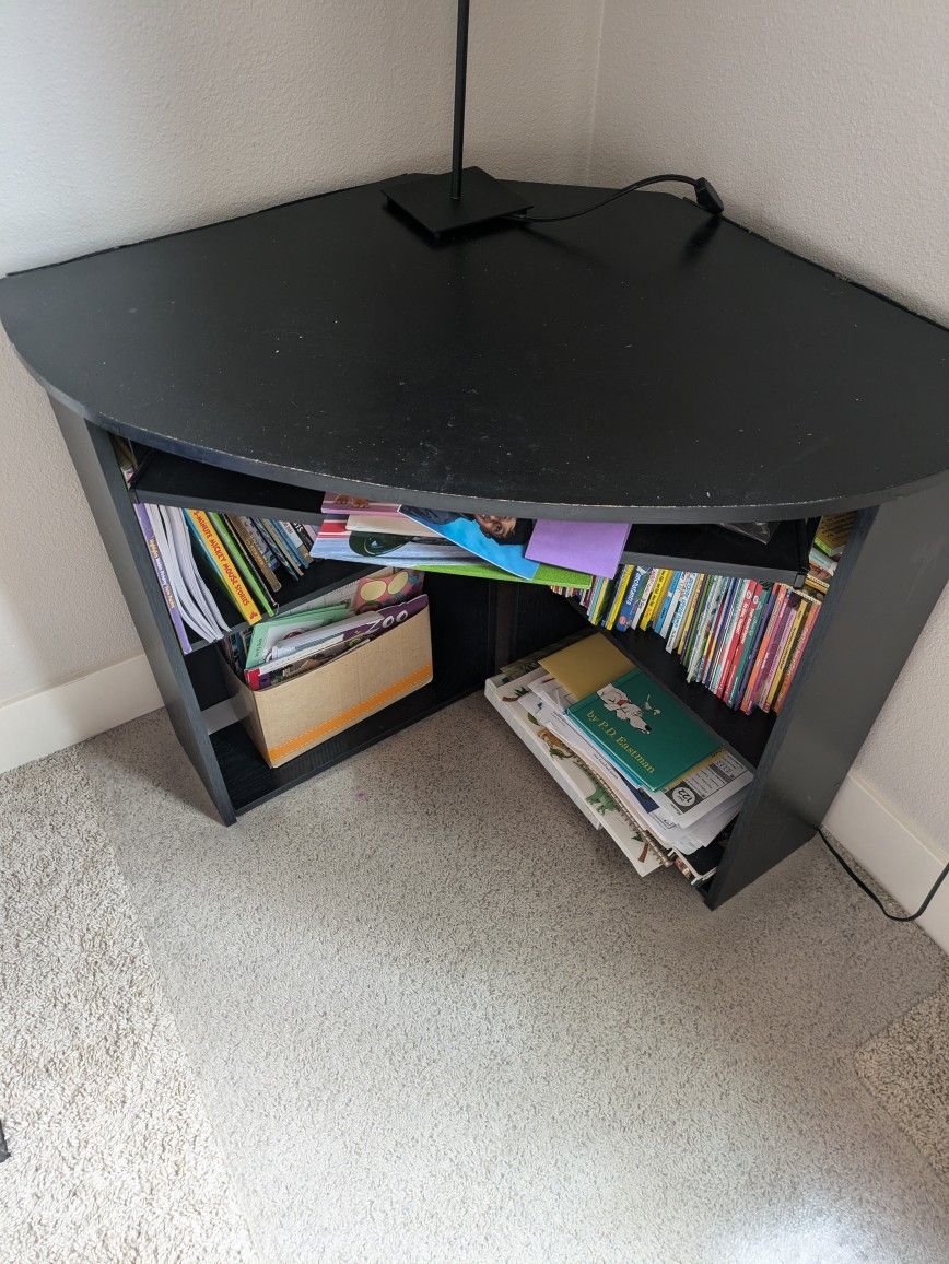 Corner Study Table With chair