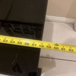 Tv Stand W Glass Shelves 