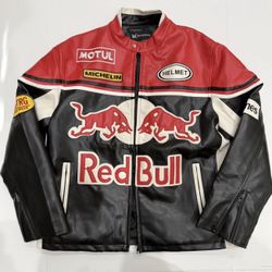 RedBull Vintage Style Racing/Motorcycle Jacket Men's