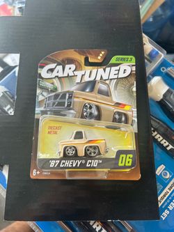 Toy CAR TUNED ‘87 CHEVY C10 SQUAREBODY CUSTOMS SERIES 3