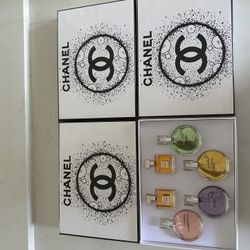 CHANEL PERFUME GIFT BOXES