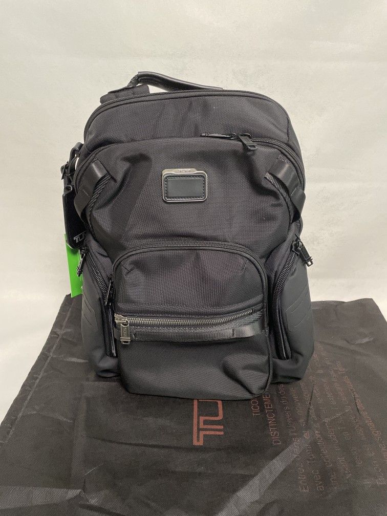 TUMl Black ALPHA BRAVO Navigation Backpack