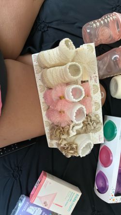 Baby Socks With Bows