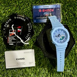 Blue g shock