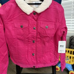 Corduroy Jacket Barbie Pink 
