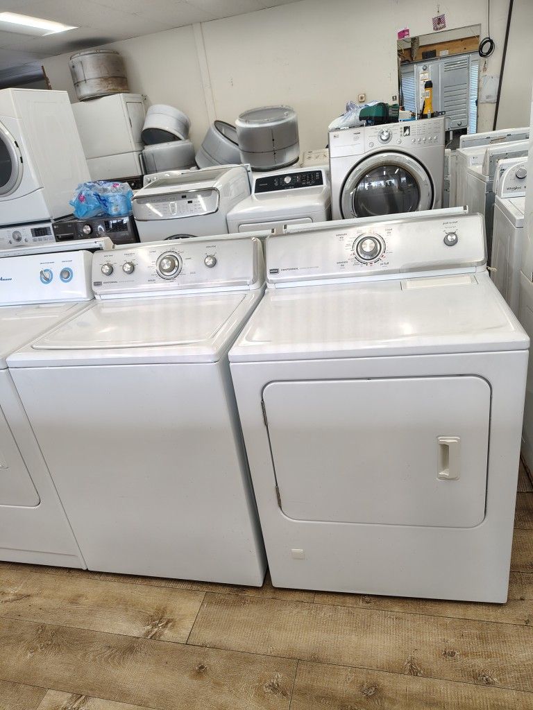 Whirlpool Commercial Quality Super Capacity Washer Natural Gas Dryer In Excellent Working Condition