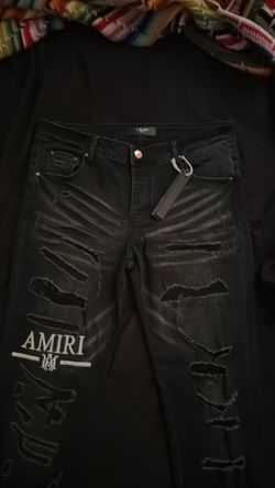 Amiri black jeans size 34