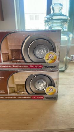 4-Inch Recessed Accent Lighting Kit (2 Boxes)