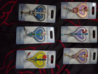 Limited edition Kingdom hearts pins