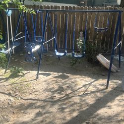 Swing Set With Asst Toys