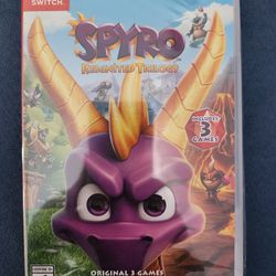 Spyro Reignited Trilogy Game For Nintendo Switch (Brand New)