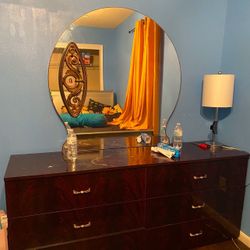 Dresser nightstands, and standup closet
