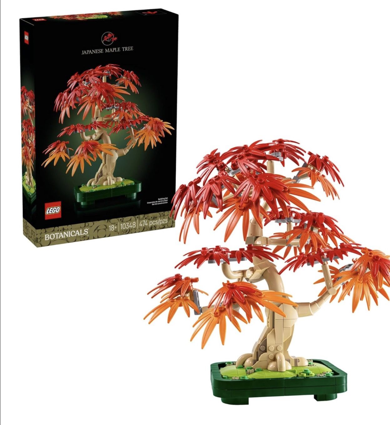 LEGO Botanicals Japanese Red Maple Bonsai Tree